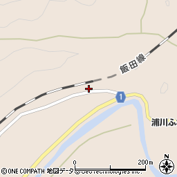 静岡県浜松市天竜区佐久間町浦川2358周辺の地図