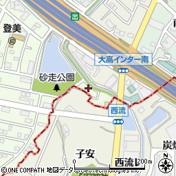 愛知県名古屋市緑区定納山1丁目2204周辺の地図