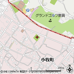 三重県四日市市小牧町3391周辺の地図