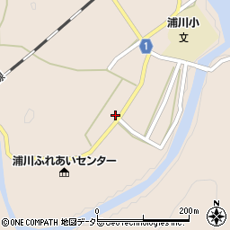 静岡県浜松市天竜区佐久間町浦川2733周辺の地図