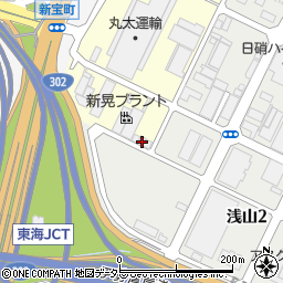 米山運送株式会社　名古屋支店周辺の地図