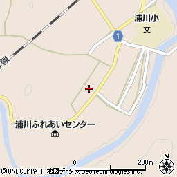 静岡県浜松市天竜区佐久間町浦川2735周辺の地図