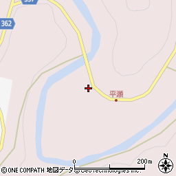 愛知県豊田市平瀬町薬師前周辺の地図