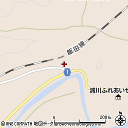 静岡県浜松市天竜区佐久間町浦川2351周辺の地図