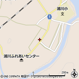 静岡県浜松市天竜区佐久間町浦川2732周辺の地図