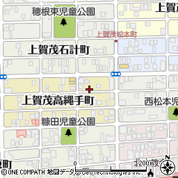 フルーツパーク上賀茂高縄手町駐車場周辺の地図