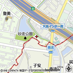 愛知県名古屋市緑区定納山1丁目2203周辺の地図