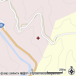 愛知県北設楽郡設楽町三都橋黒渕周辺の地図