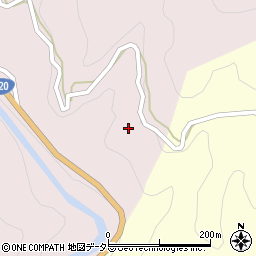 愛知県設楽町（北設楽郡）三都橋（黒渕）周辺の地図