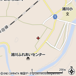 静岡県浜松市天竜区佐久間町浦川2736-19周辺の地図