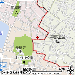 愛知県名古屋市緑区桶狭間北3丁目707周辺の地図