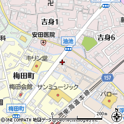滋賀県守山市浮気町381周辺の地図