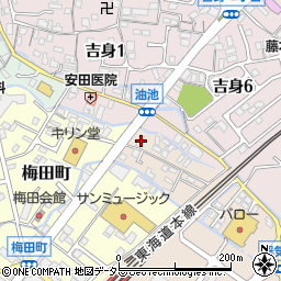 滋賀県守山市浮気町380-5周辺の地図