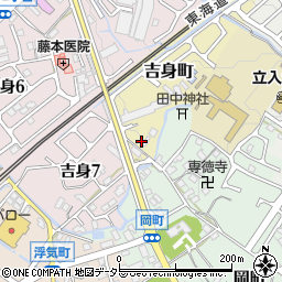 滋賀県守山市吉身町140-6周辺の地図