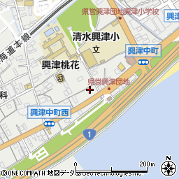 石川荘周辺の地図