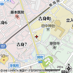 滋賀県守山市吉身町140周辺の地図