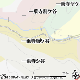京都府京都市左京区一乗寺廐ケ谷周辺の地図