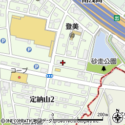 愛知県名古屋市緑区定納山1丁目818周辺の地図