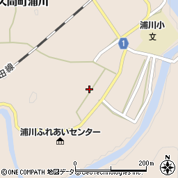 静岡県浜松市天竜区佐久間町浦川2736周辺の地図