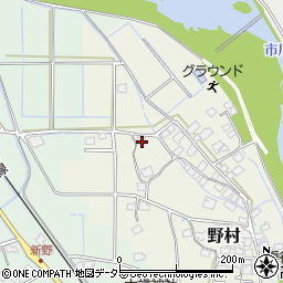兵庫県神崎郡神河町野村333周辺の地図