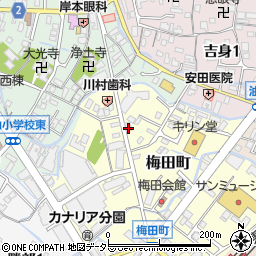 北田電器株式会社周辺の地図