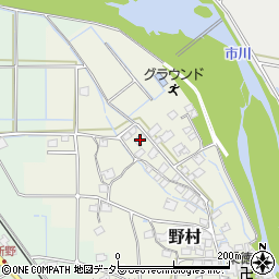 兵庫県神崎郡神河町野村206周辺の地図