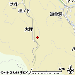 愛知県豊田市豊松町ビヤ松周辺の地図