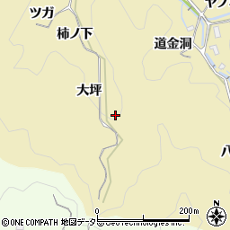 愛知県豊田市豊松町（ビヤ松）周辺の地図