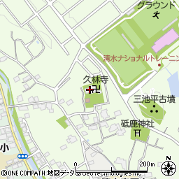 久林寺周辺の地図