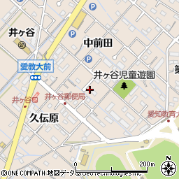 愛知県刈谷市井ケ谷町中前田79-7周辺の地図