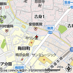 餃子居酒屋 宮川周辺の地図