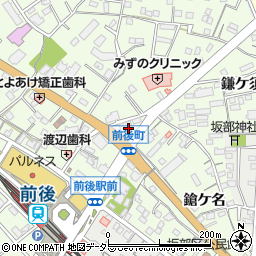 愛知県豊明市前後町鎗ケ名1819周辺の地図