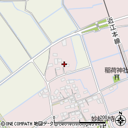 滋賀県東近江市大塚町1377周辺の地図