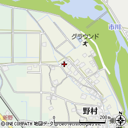 兵庫県神崎郡神河町野村422周辺の地図