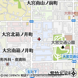梅垣荘周辺の地図