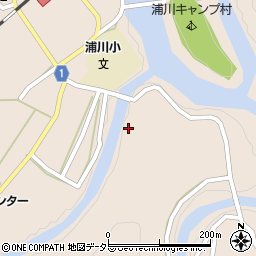 静岡県浜松市天竜区佐久間町浦川2808周辺の地図