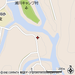 静岡県浜松市天竜区佐久間町浦川3612周辺の地図