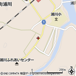 静岡県浜松市天竜区佐久間町浦川2722周辺の地図