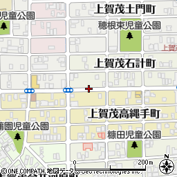 上賀茂石計町周辺の地図