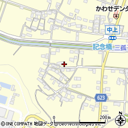 三重県員弁郡東員町中上1548周辺の地図