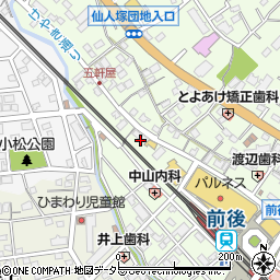 愛知県豊明市前後町大代1602周辺の地図