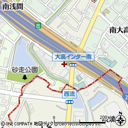愛知県名古屋市緑区大高町南炭焼周辺の地図