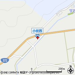 兵庫県丹波篠山市小枕655周辺の地図