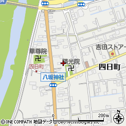静岡県伊豆の国市四日町1098周辺の地図