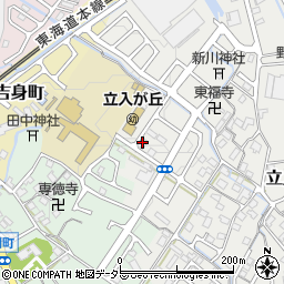 滋賀県守山市立入町230周辺の地図