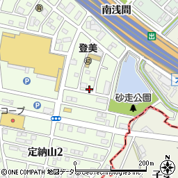 愛知県名古屋市緑区定納山1丁目610周辺の地図