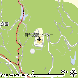 滋賀県希望が丘文化公園野外活動センター周辺の地図