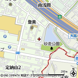 愛知県名古屋市緑区定納山1丁目513周辺の地図