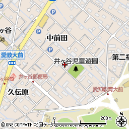 愛知県刈谷市井ケ谷町中前田47周辺の地図