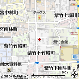 〒603-8411 京都府京都市北区紫竹上竹殿町の地図